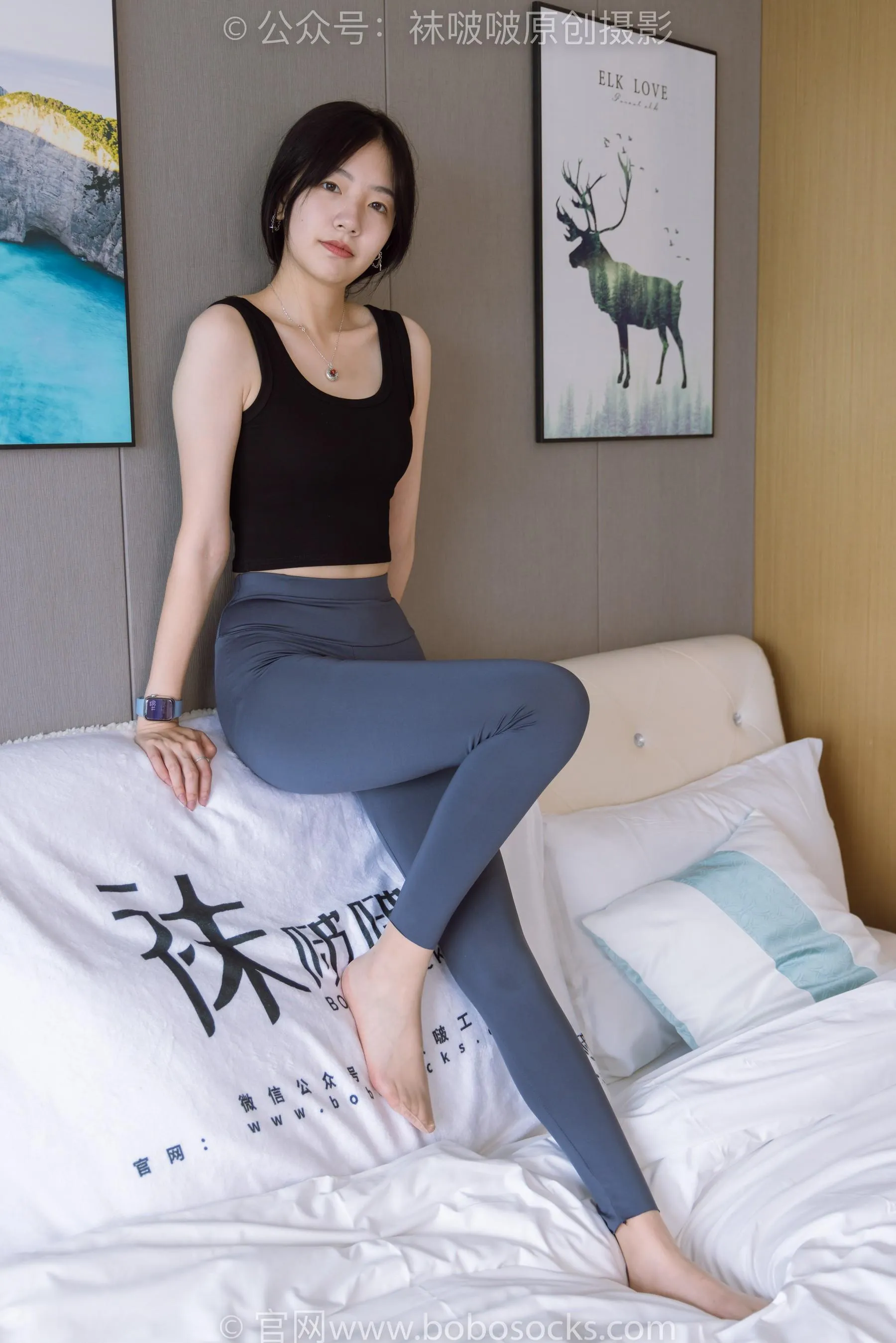 [BoBoSocks袜啵啵]NO.212 小甜豆-运动鞋、肉丝、瑜伽裤裤里丝[23] [53P]插图7